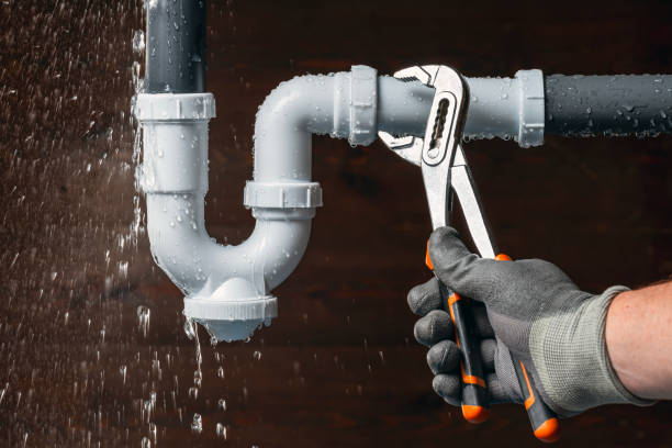 Professional Sewer Line Repair technician working in Old Orchard Beach, ME